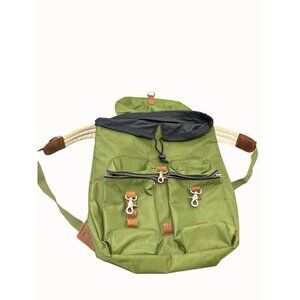 Paul Frank vintage 2005 green messenger back pack bag SKU 6383